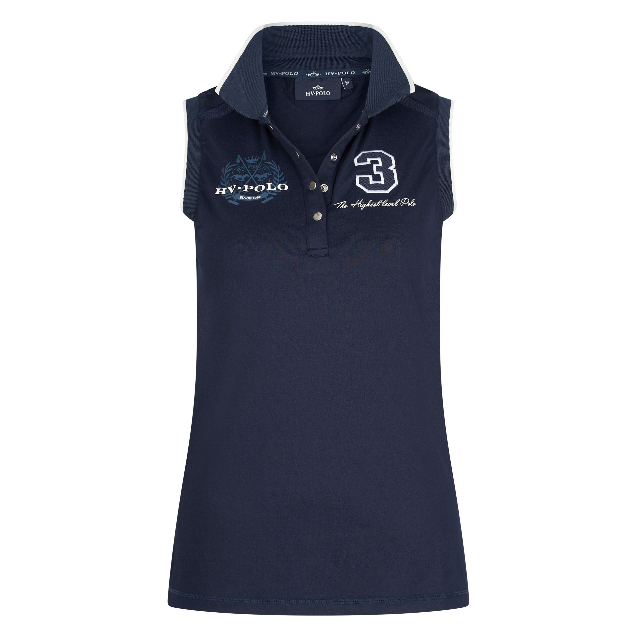 HV Polo Poloshirt Favouritas Tech Mouwloos Navy