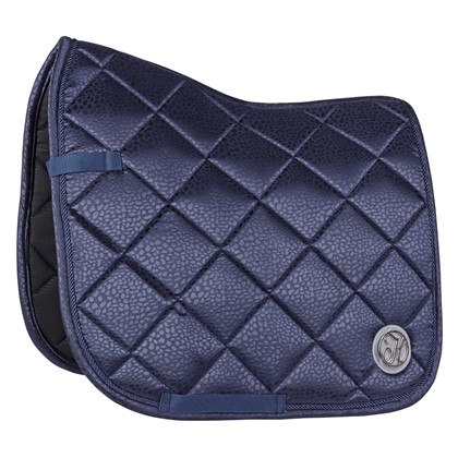 Zadeldek Reverso Leopard Navy